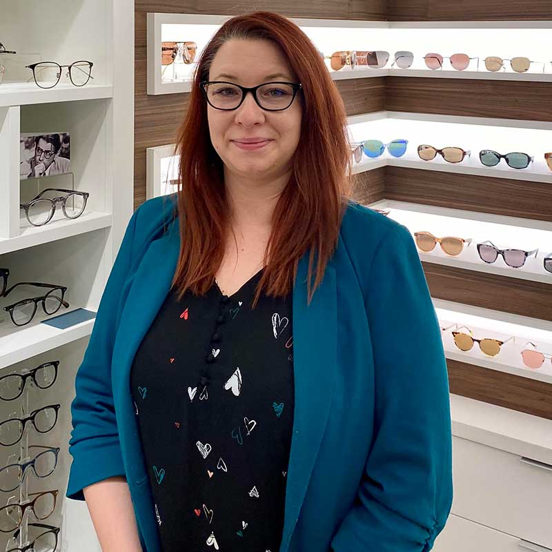 Jennifer, Eyewear at Petreman Optometry in Nanaimo, BC